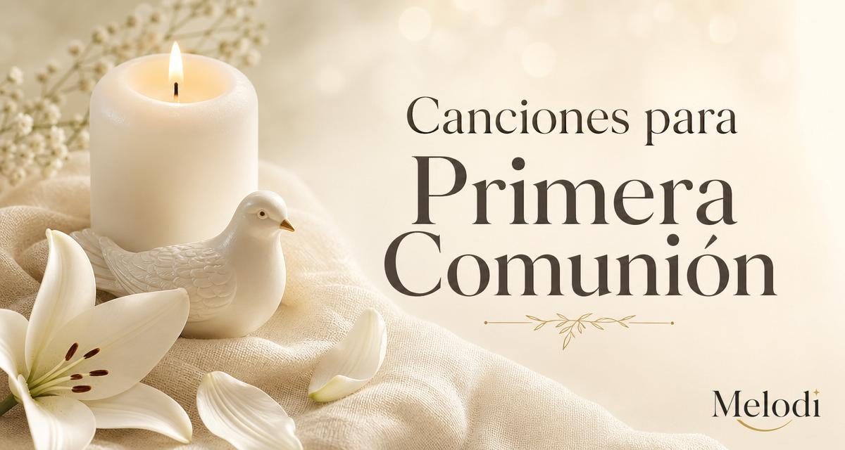 Detalles y recuerdos decorados para una Primera Comunión.