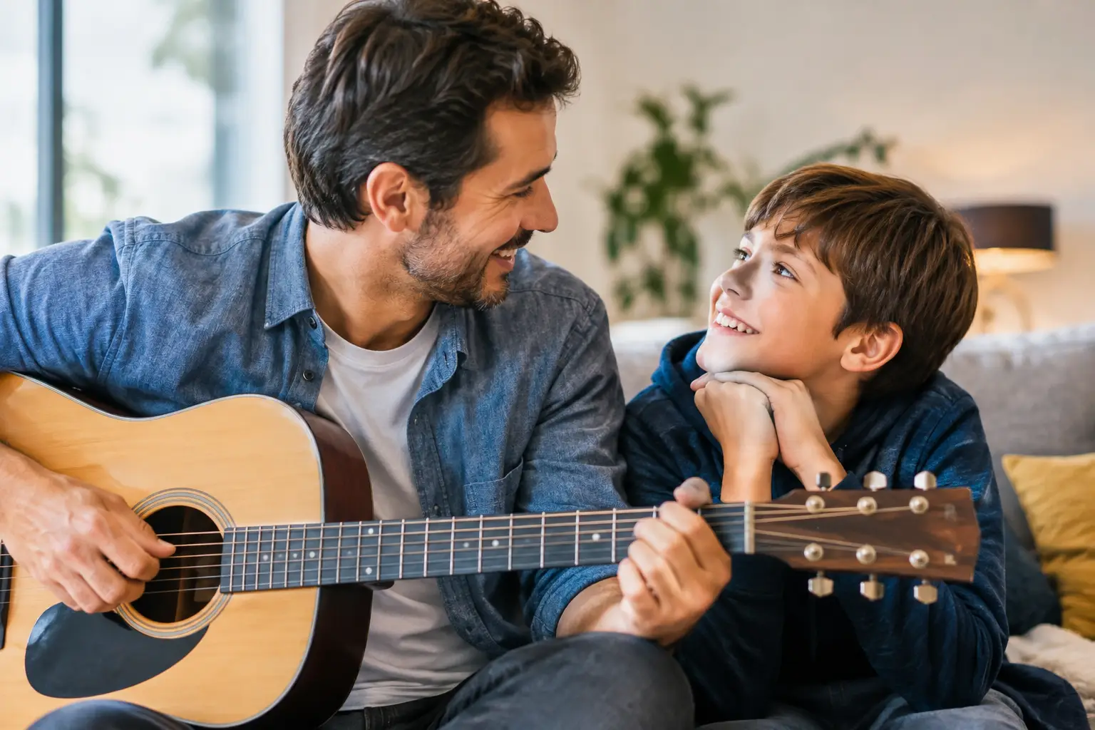 Cómo dedicar una canción a un hijo y emocionarlo